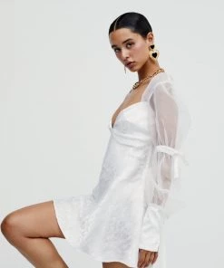 Ready-to-Wear Gabrielle Puff Sleeve Mini Dress Curve Styles