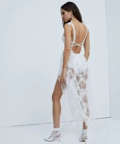 Ready-to-Wear Little White Dresses Tayla Midi Dress