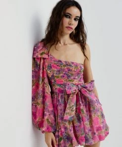 Ready-to-Wear Annie One Shoulder Mini Dress Curve Styles 18 Ready-to-Wear Annie One Shoulder Mini Dress Curve Styles