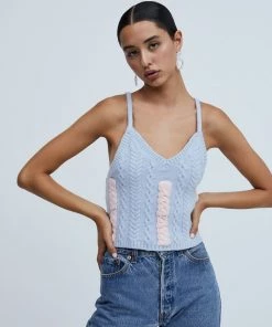 Knitz Paige Layered Turtleneck Sweater