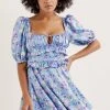 Ready-to-Wear Dresses Charlene Puff Sleeve Mini Dress