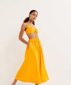 Ready-to-Wear Clementine Midi Skirt