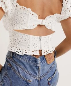 Ready-to-Wear Tops Becca Crop Top