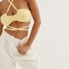 KNITZ Jourdin Tie Crop Top Tops