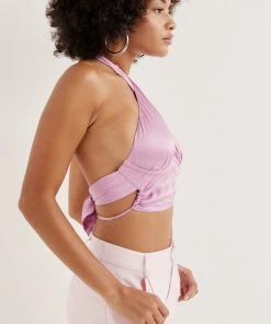 Ready-to-Wear Rana Cross Front Crop Top