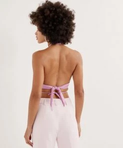 Ready-to-Wear Rana Cross Front Crop Top