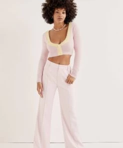 Knitz Sheila Cropped Cardigan Tops