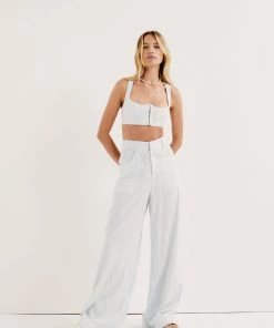 Ready-to-Wear Skyler Wide Leg Pant Bottoms