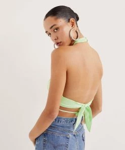 Ready-to-Wear Tops Rana Cross Front Crop Top