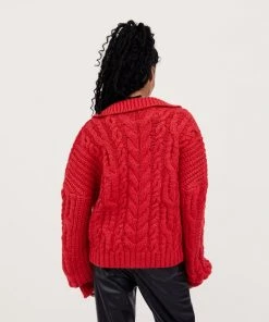 Knitz Knitwear Andie Zip Front Sweater