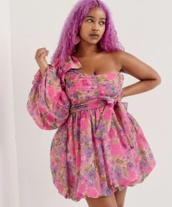 Ready-to-Wear Annie One Shoulder Mini Dress Curve Styles 13 Ready-to-Wear Annie One Shoulder Mini Dress Curve Styles