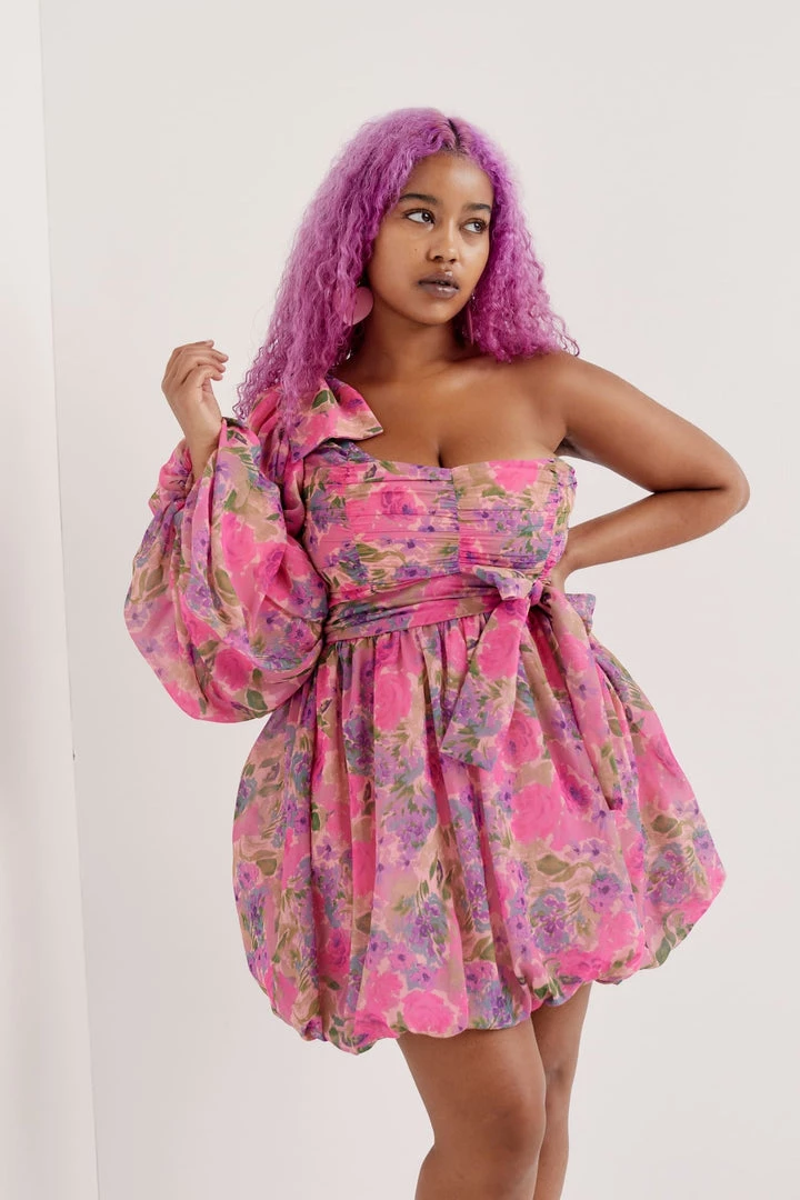 Ready-to-Wear Annie One Shoulder Mini Dress Curve Styles 5 Ready-to-Wear Annie One Shoulder Mini Dress Curve Styles