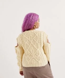 Knitz Andie Cut-Out Sweater