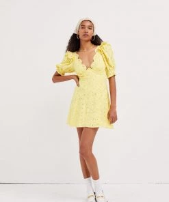 Ready-to-Wear New Natalia Puff Sleeve Mini Dress