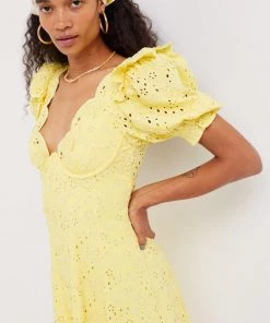 Ready-to-Wear New Natalia Puff Sleeve Mini Dress