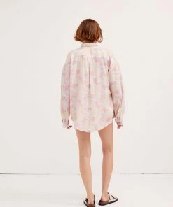 Ready-to-Wear Kennedy Button Up Top Tops