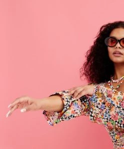 Ready-to-Wear Curve Styles June Bell Sleeve Mini Dress