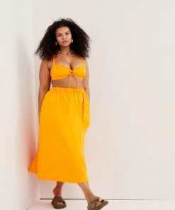 Ready-to-Wear Clementine Midi Skirt