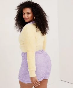 Knitz Sheila Cropped Cardigan Tops