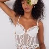 Victorias Secret Lingerie Chantilly Lace Bustier