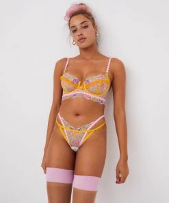 Victorias Secret New Sorbet Rose Thong Panty