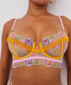 Victorias Secret Sorbet Rose Underwire Bra