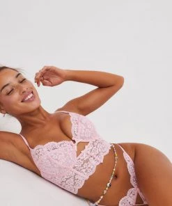 Victorias Secret Creamsicle Lace Bra New