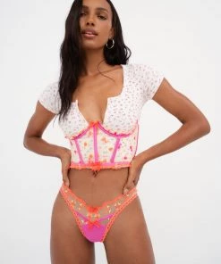Victorias Secret New Flowerbuds Corset