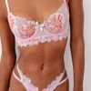 Victorias Secret Aster Embroidery Underwire Bra