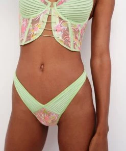 Victorias Secret New Electric Fields Embroidery High-waist Panty