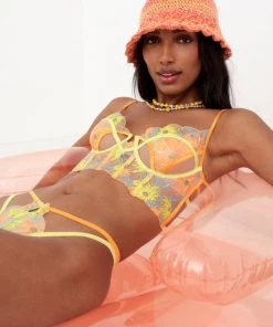 Victorias Secret Waterlily Embroidery Bustier 10 Victorias Secret Waterlily Embroidery Bustier