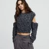 Knitz Andie Cut-Out Sweater
