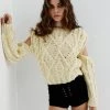 Knitz Andie Cut-Out Sweater