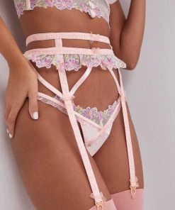 Victorias Secret April Bloom Garter Lingerie