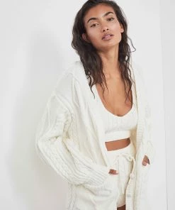 Victorias Secret Lingerie Cable Knit Cardigan