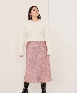 Knitz Sale Dominique Shoulder Pad Sweater