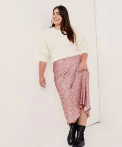 Knitz Sale Dominique Shoulder Pad Sweater