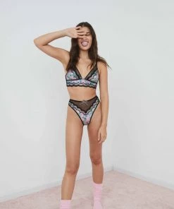 Victorias Secret Lingerie Odette Floral Triangle Bra