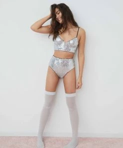 Victorias Secret Lingerie Glimmer Sequin High-waist Panty