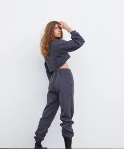 For Love & Leisure Josie Foldover Waistband Sweatpant