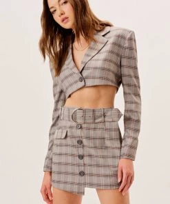 Ready-to-Wear Kym Crop Blazer Sale