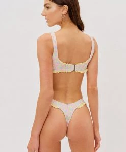 Swim Lotus Thong Bottom