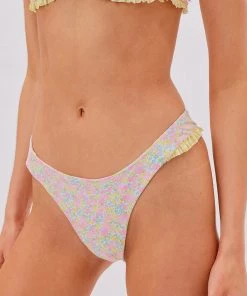 Swim Lotus Thong Bottom