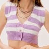 Knitz Sale Maud Crop Sweater Vest