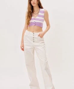 Knitz Sale Maud Crop Sweater Vest