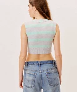 Knitz Maud Crop Sweater Vest