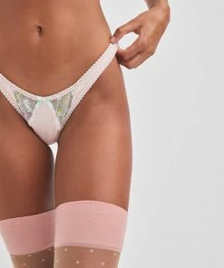 Victorias Secret Midsummer Floral Thong Panty