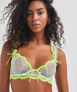 Victorias Secret Neon Dottie Bra
