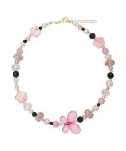 Tootsie Jewelry Butterfly Cluster Choker Accessories