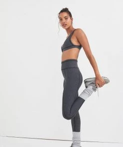 For Love & Leisure Seamed Rib Legging